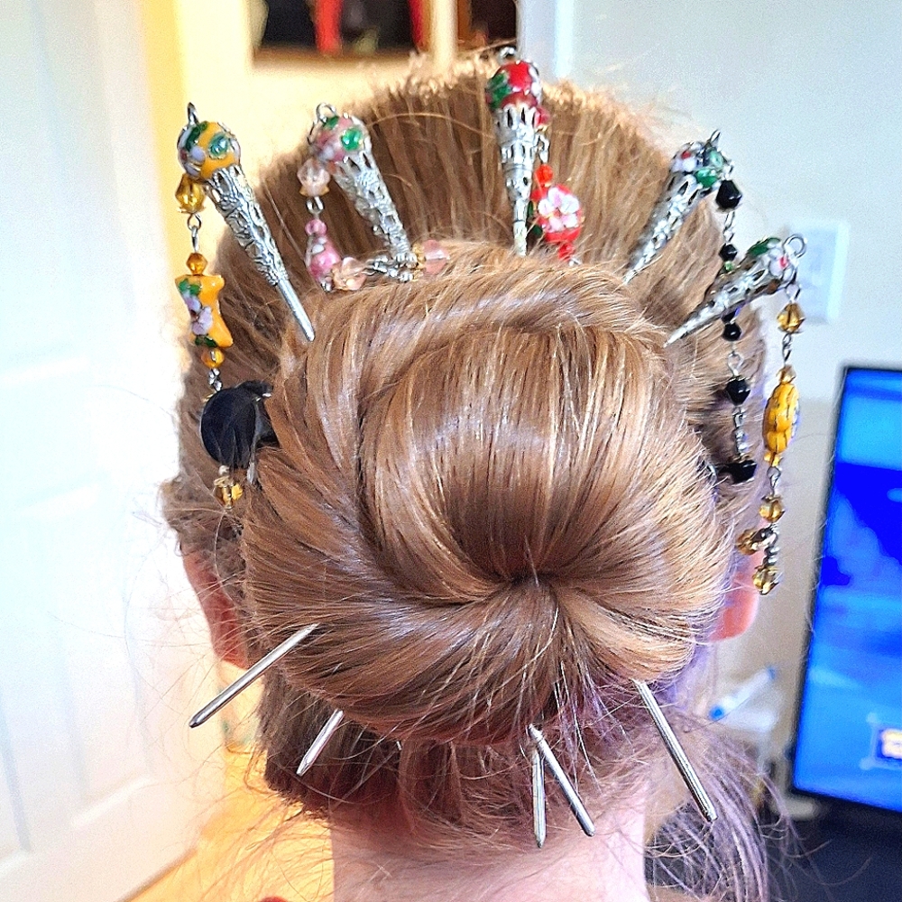 (5) Asian Hair Sticks